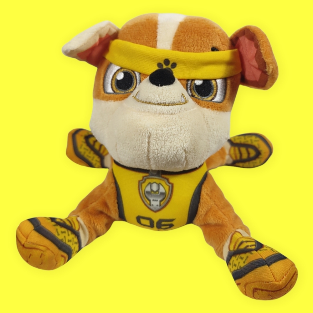โPaw Patrol Rubble Nickelodeon, Bulldog Plush 7in - Picture 1 of 13